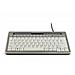Tastiera PC Connessione USB Layout Olandese / Francese Grigia BNES840DBE - Foto miniatura 4